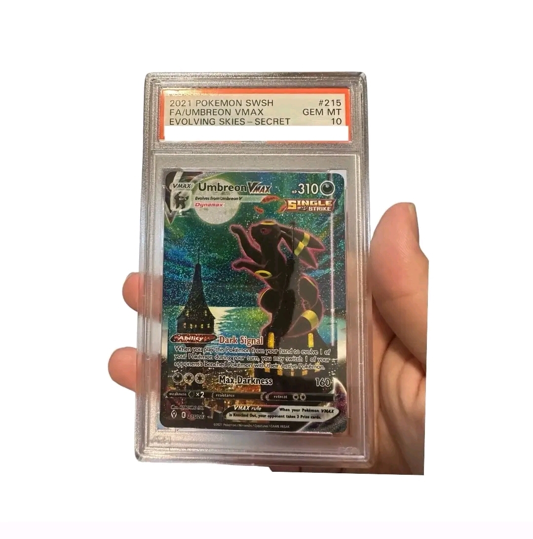 Umbreon VMAX PSA 10 – Holo Bleed Error Copy
