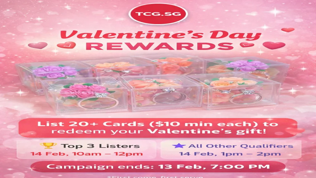 Valentine's Day 2026 TCG Rewards Event Singapore