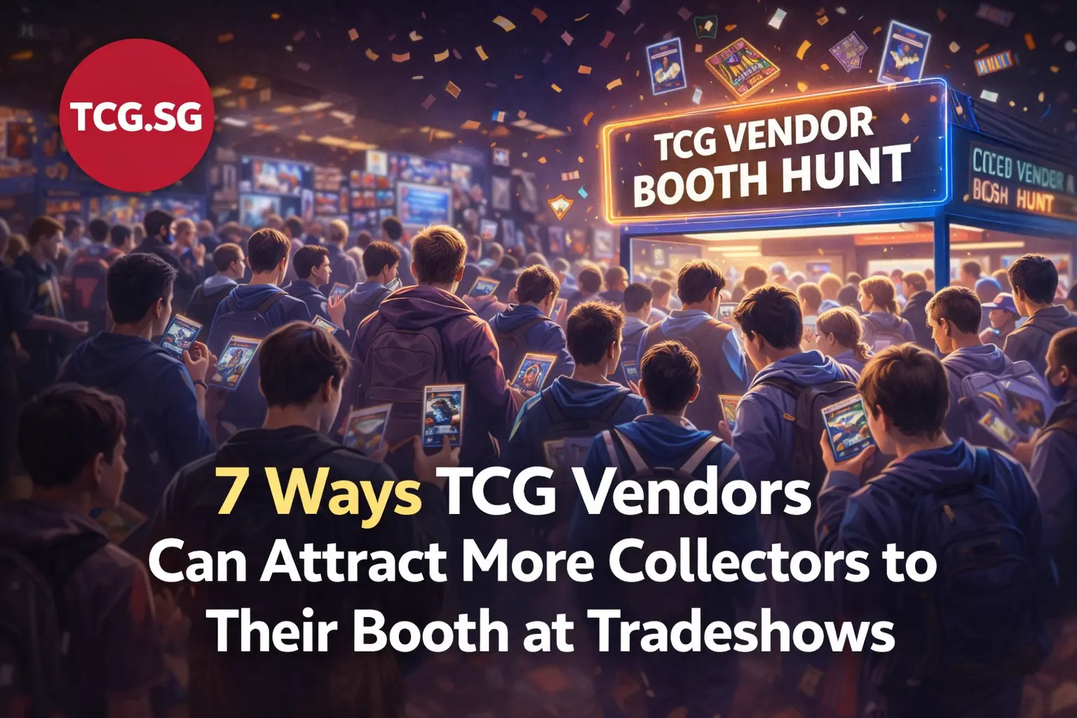 7 Ways TCG Vendors Can Attract Collectors at Tradeshows