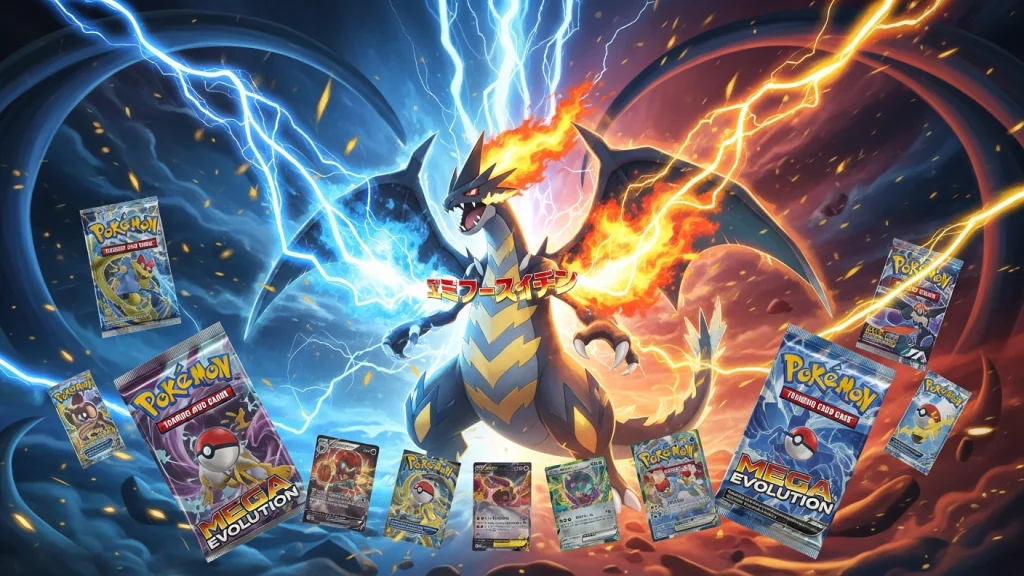 Pokemon TCG Mega Evolution Ascended Heroes Releases January 30, 2026