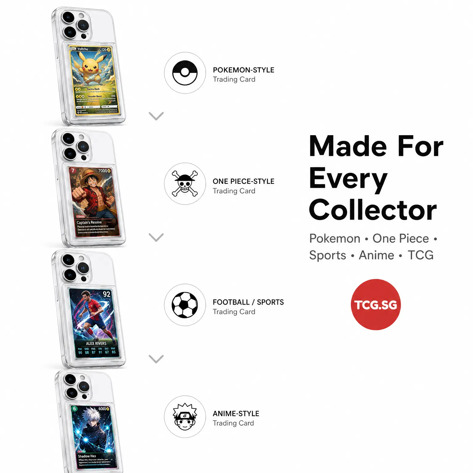 MagSafe TCG Card Display Holder – Designed For Every Collector